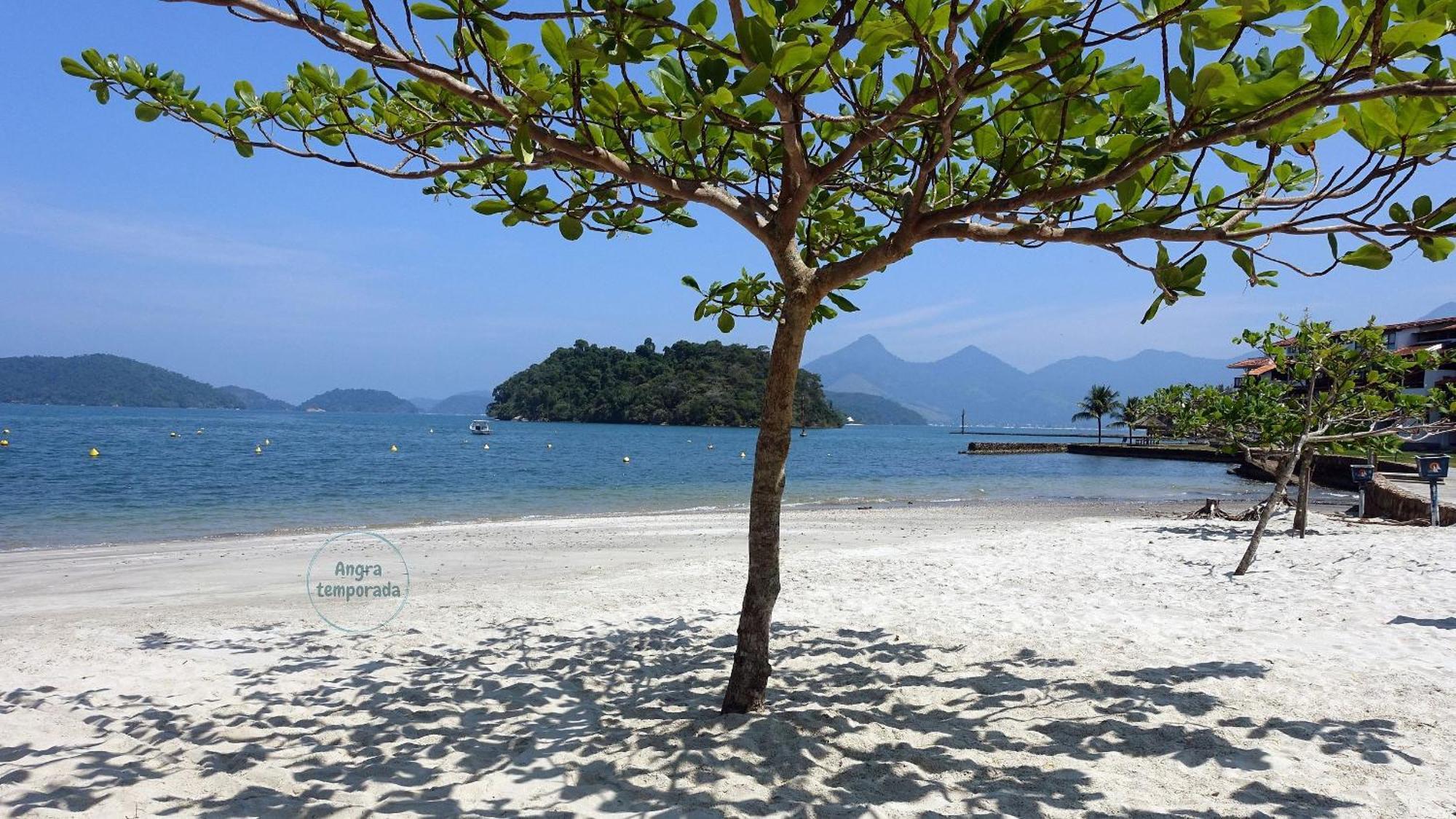 3 Praias, Apartamentos, Piscinas, Luxo - Angra Temporada อังกราโดสเฮย์ส ภายนอก รูปภาพ