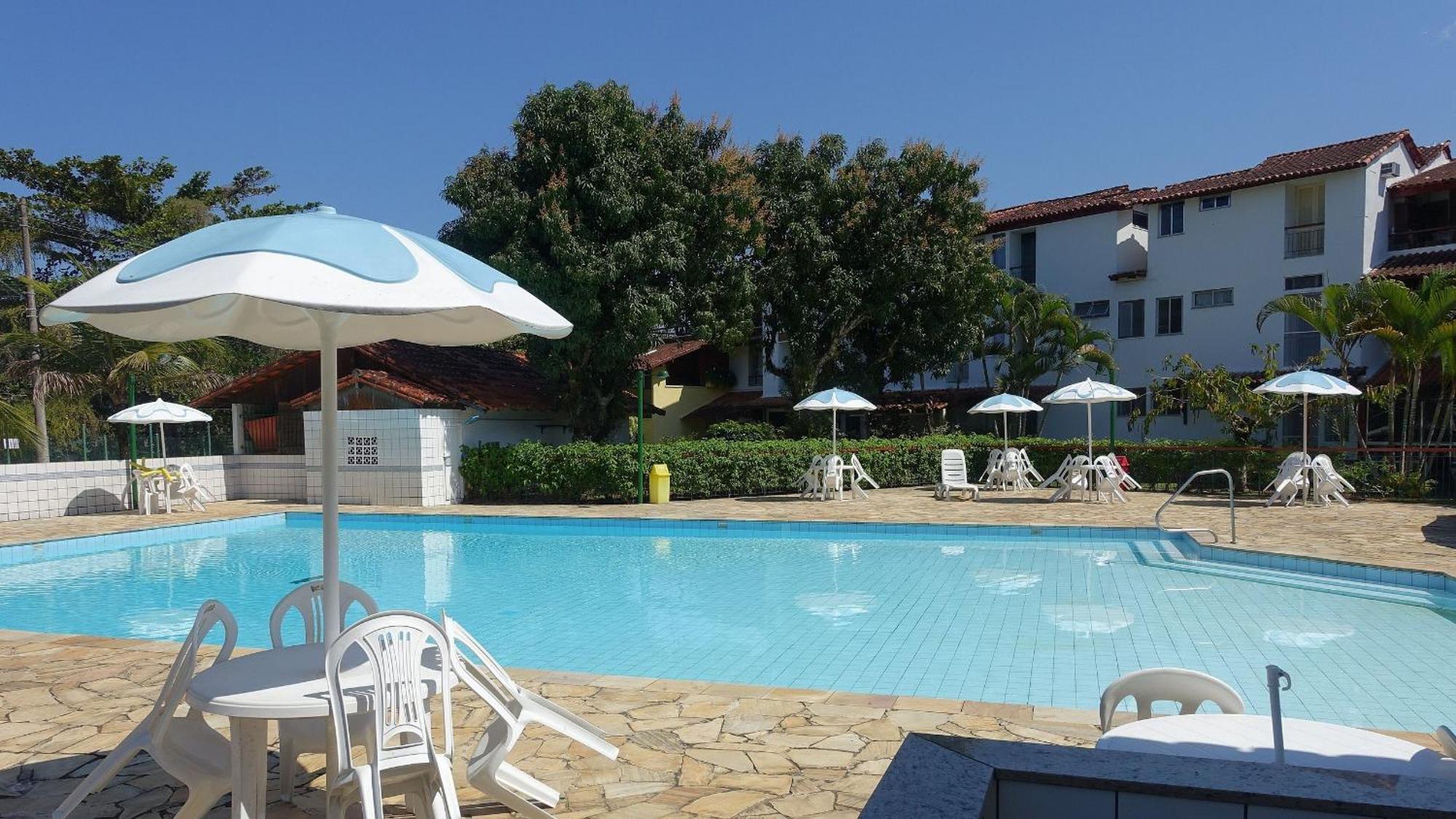 3 Praias, Apartamentos, Piscinas, Luxo - Angra Temporada อังกราโดสเฮย์ส ภายนอก รูปภาพ